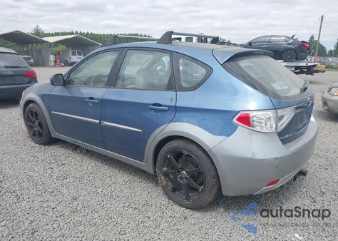 2008 Subaru Impreza Outback Sport from USA, damaged, VIN JF1GH63658H825514